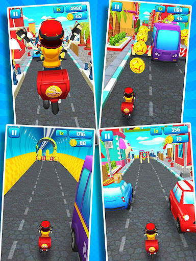 Subway Scooters Free -Run Race screenshot 2