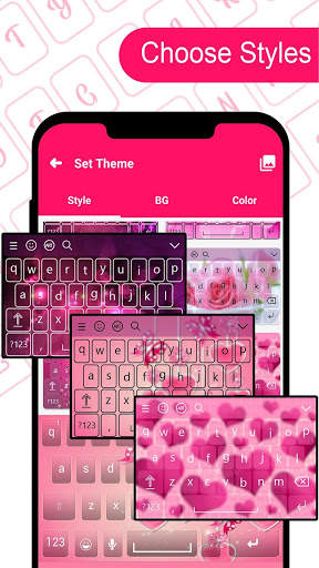 Pink Keyboard 2020 screenshot 5