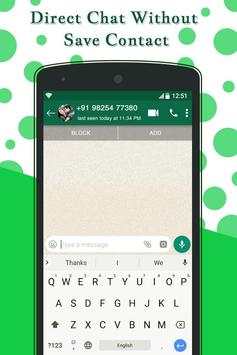 Direct Whatsapp Chat Without Save Contact screenshot 3