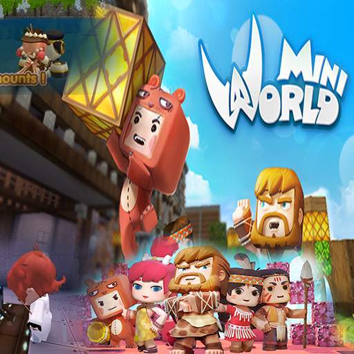 New Mini World Block Art Lock Screen HD Wallpapers 1.2