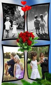 Valentine Day Collage Love screenshot 1