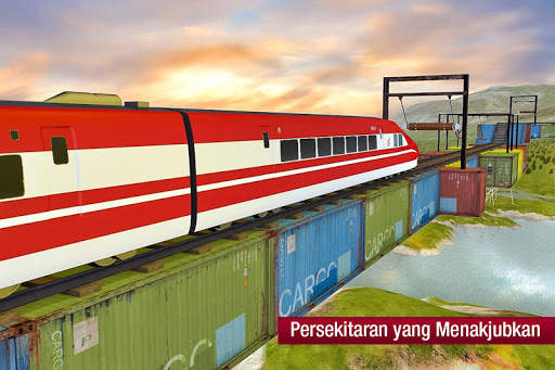 Kereta Api Mustahil Simulasi: Memandu Kereta Api screenshot 4
