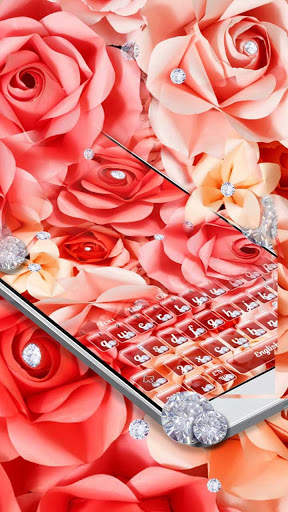 Roses Diamond Keyboard screenshot 1