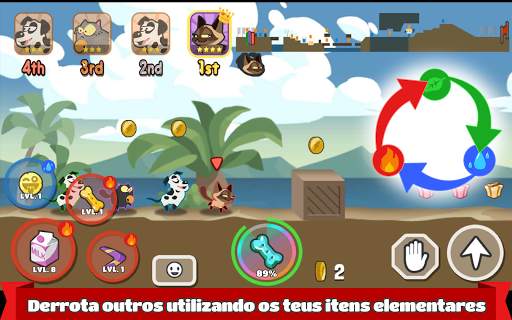 Pets Race - Divertido jogo de corridas online PVP screenshot 2