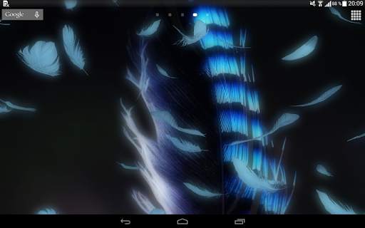 Feathers 3D live wallpaper screenshot 9