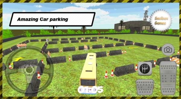 Parkir 3D Bus Mobil screenshot 3
