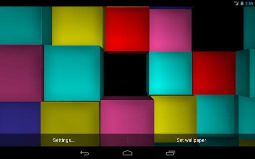 Cube 3D: Live Wallpaper screenshot 13