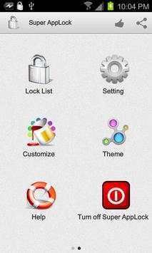 Super AppLock Helper screenshot 1