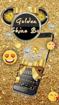Golden Shine Bow minny Keyboard screenshot 2