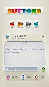 Colorful Buttons SMS screenshot 1
