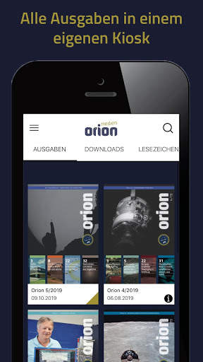 ORION-Zeitschrift screenshot 4