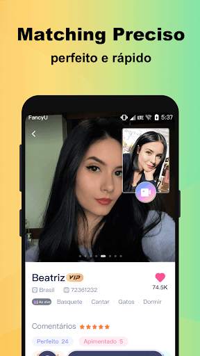 FancyU - app de videochat screenshot 4