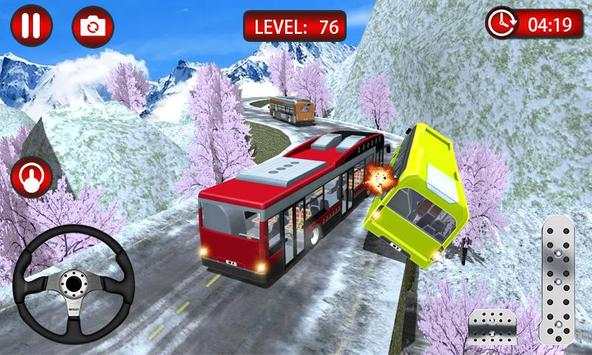 Heavy Bus Uphill Racing 3D - Bus Driving Game screenshot 3
