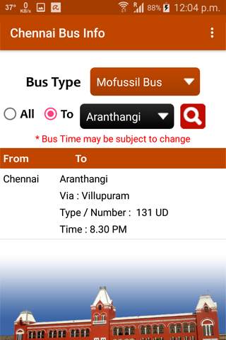 Chennai Bus Info screenshot 5