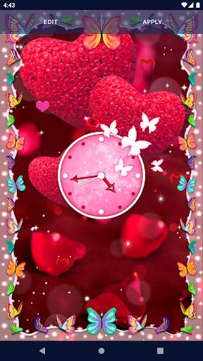 3D Hearts Love Live Wallpaper screenshot 3