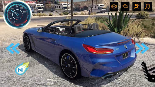 City Driving BMW Z4 Parking Expeert screenshot 1