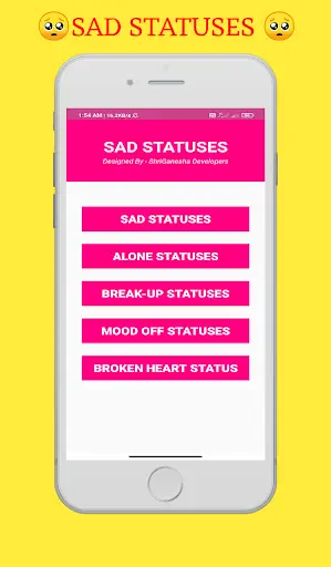 SAD STATUS || ALONE STATUS screenshot 2