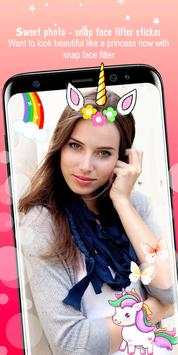 Unicorn Photo Stickers – Kawai Photo screenshot 2