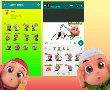 Stiker Nusa Dan Rara Untuk WA screenshot 2