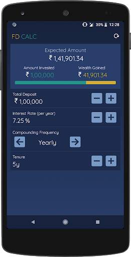 FD, RD Calculator HDFC, Kotak, Post Office, SBI screenshot 1