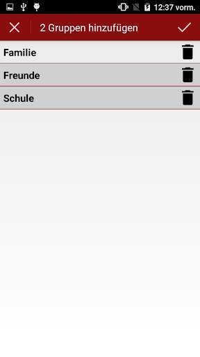 Sprechende Kontakte for WhatsApp screenshot 4