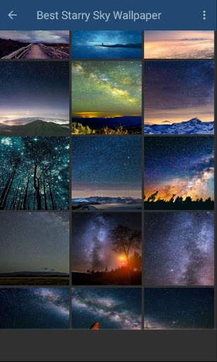 Starry Sky Wallpaper screenshot 3