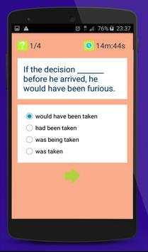 English  Grammar Test C1-C2 скриншот 3