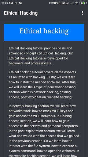Ethical Hacking screenshot 3