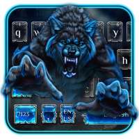 Teclado de lobo azul on 9Apps