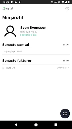 Mytel screenshot 2