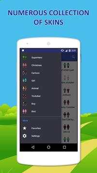 Custom Skins for Minecraft PE screenshot 1