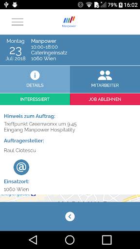 Manpower FIRElease App screenshot 3