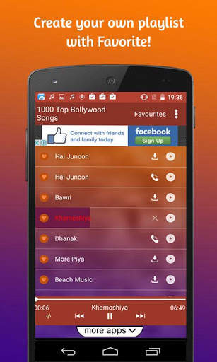 1000 Top Bollywood Songs screenshot 4
