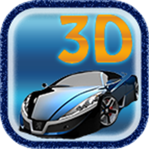 Race Car 3D icon
