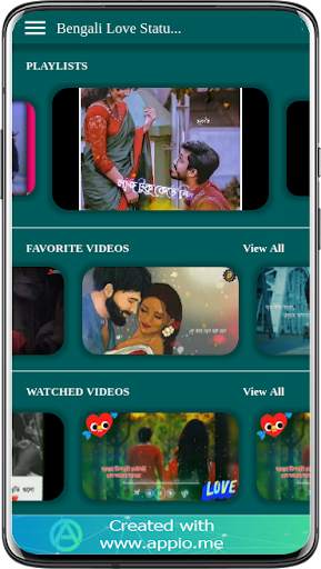 Bengali love status videos screenshot 2