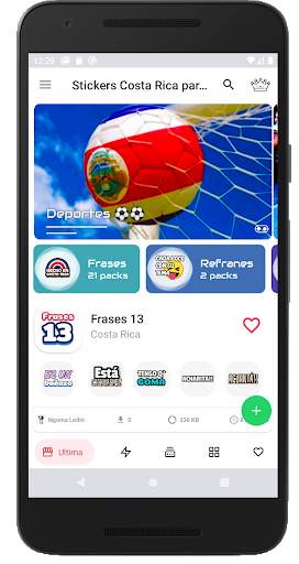 Costa Rica stickers for WhatsApp / WAStickerApps screenshot 2