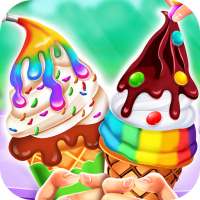 Cone Ice Cream Making Game: Fun Ice Cream Game icon