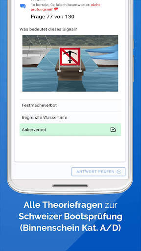 Bootspruefung24.ch App 1 تصوير الشاشة