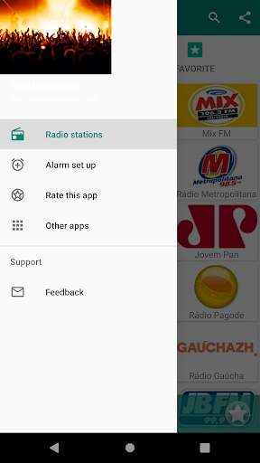 7,000 radio Brazil screenshot 2