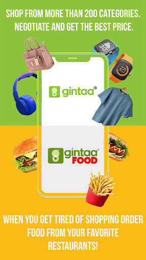 gintaa: Shop & Order Food screenshot 1