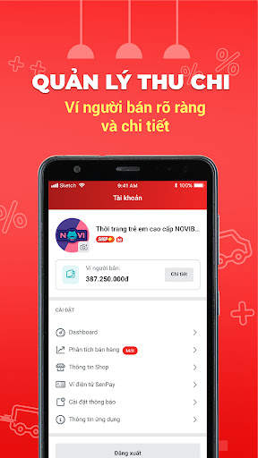 Sendo App Người Bán screenshot 5