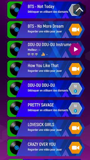 Tiles Hop: BTS vs BlackPink - Kpop screenshot 5