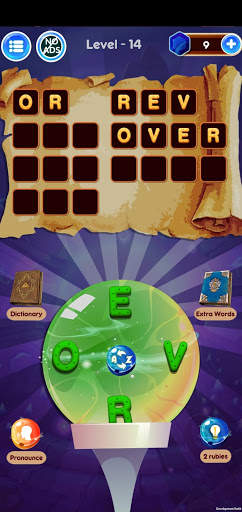 Word Wizard Puzzle - Connect Letters 10 تصوير الشاشة