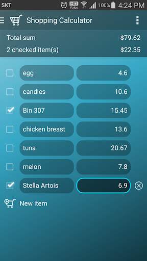 Shopping Calculator screenshot 3