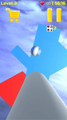 Cycle Way: break platforms - falling ball screenshot 4