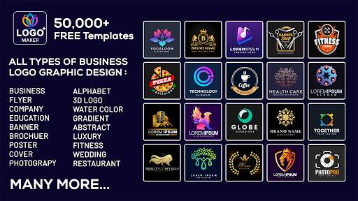 Logo Maker Free logo designer, Logo Creator app screenshot 1