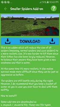 Spider Queen Mod for Minecraft Pocket Edition screenshot 5