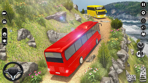 Game Simulator Bus Offroad 3D screenshot 4