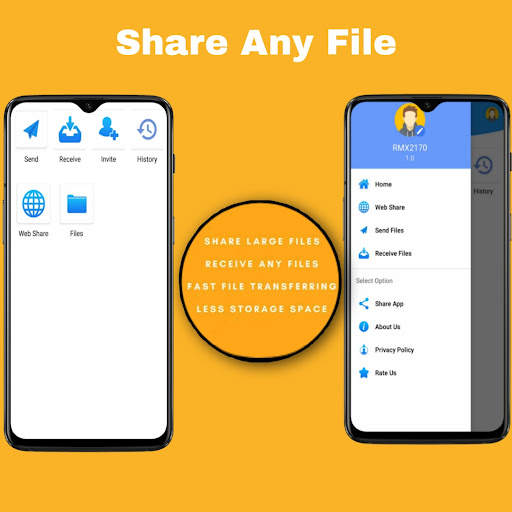 File Sender :- Share Big Files screenshot 1