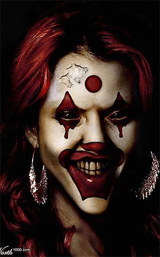 Haunted Clown Circus Scary Live Wallpapers screenshot 7